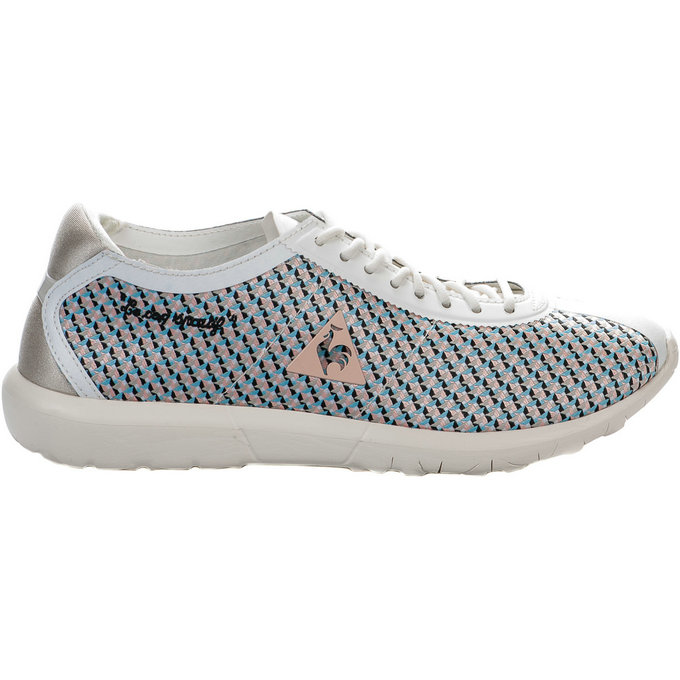 Le Coq Sportif Baskets Fille Blanc - Chaussures Baskets Basses Femme